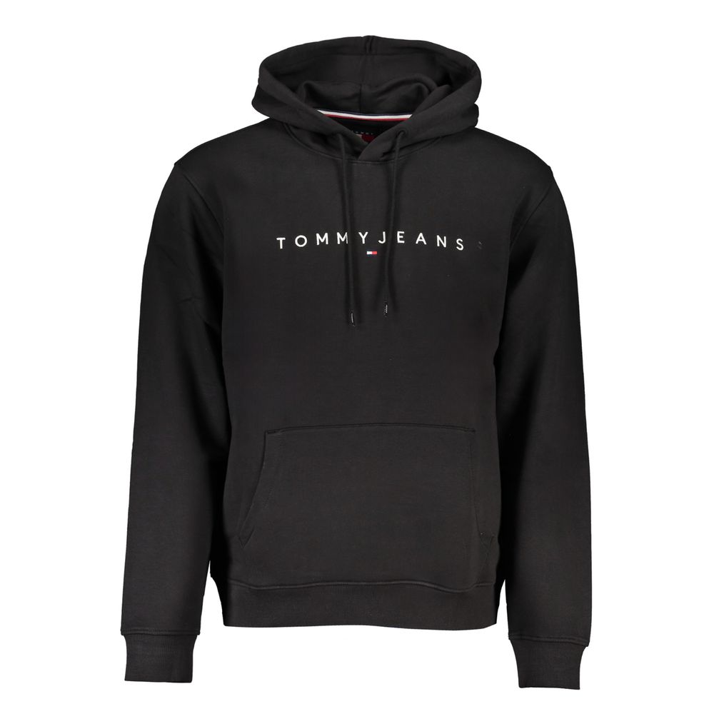 

Черный хлопковый свитер Tommy Hilfiger