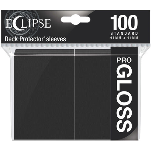 

Карточная игра Ultra Pro Ultra Pro Sleeves: Eclipse Gloss - Jet Black (100)
