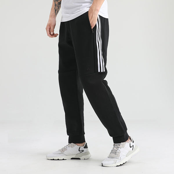 Спортивные штаны adidas Athleisure Casual Sports Breathable Long Pants Black, черный — фото 2
