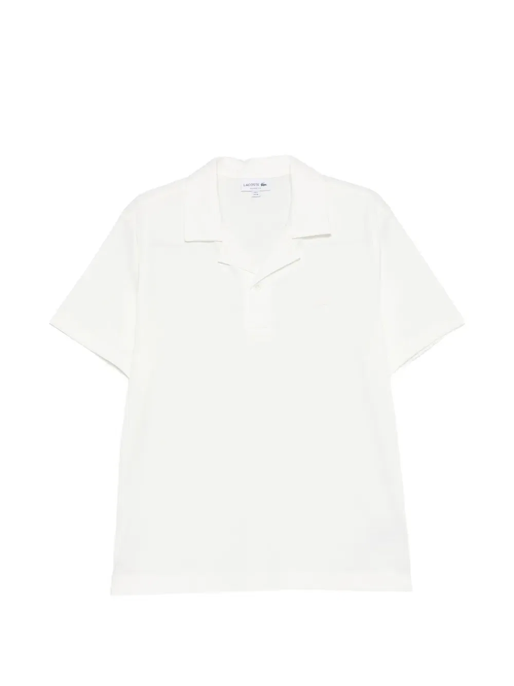 Поло с нашивкой с логотипом Lacoste, белый