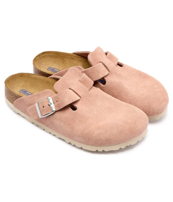 Бостонские сандалии SFB Lever Mules из кожи Narrow fit Birkenstock, розовый — фото 3