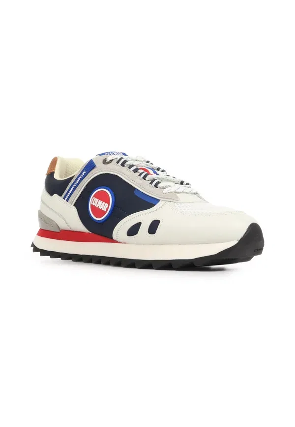 Кроссовки спортивные Travis sport dual trainers Colmar, белый синий красный — фото 2