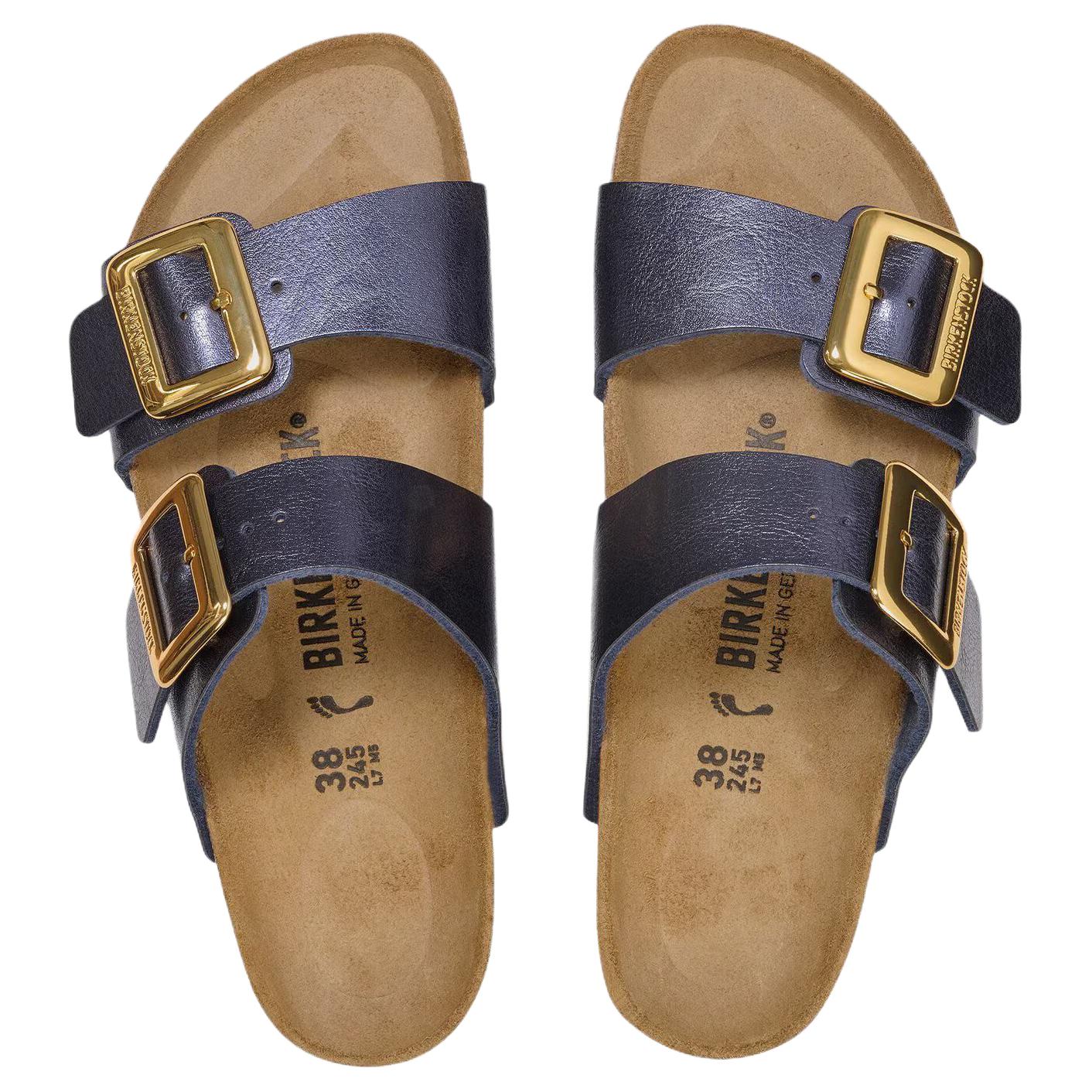 Birkenstock Сиднейские слайдеры EVA устойчивые к истиранию женские полуночный синий, цвет Midnight Blue — фото 4