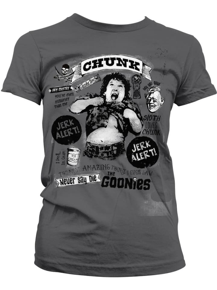 

The Goonies Футболка серого цвета, Серый, The Goonies Футболка серого цвета