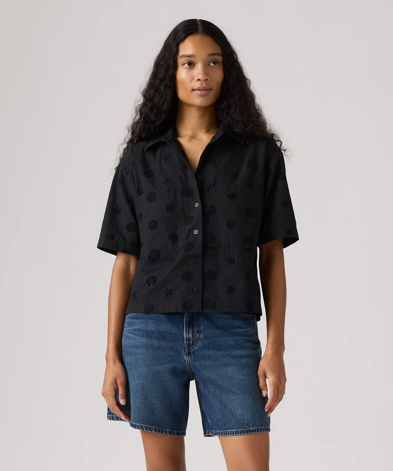 Женская рубашка Levi's с коротким рукавом
