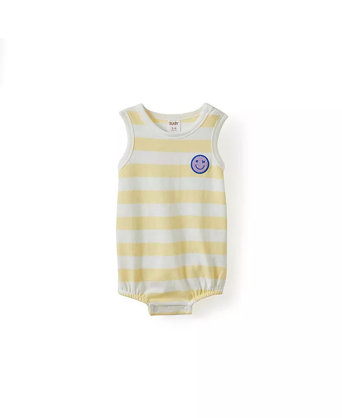 

Детский комбинезон Baby Boys Della Bubble Bubbysuit COTTON ON, желтый