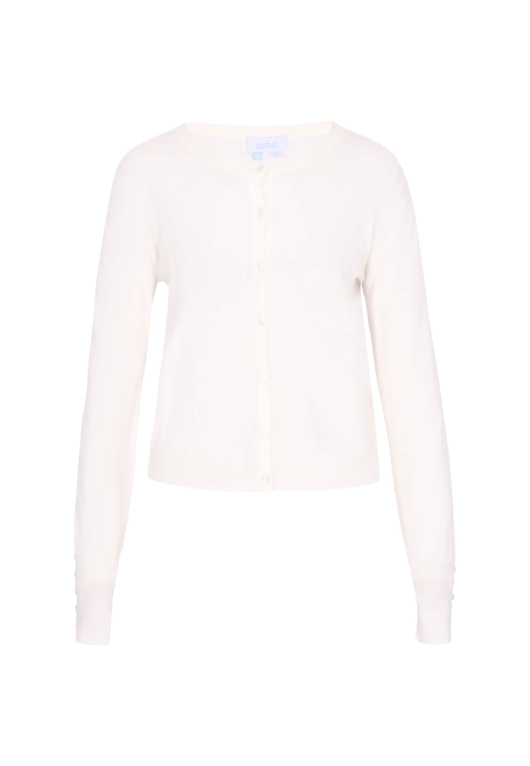 

Usha BLUE LABEL Кардиган из трикотажа в цвете off white