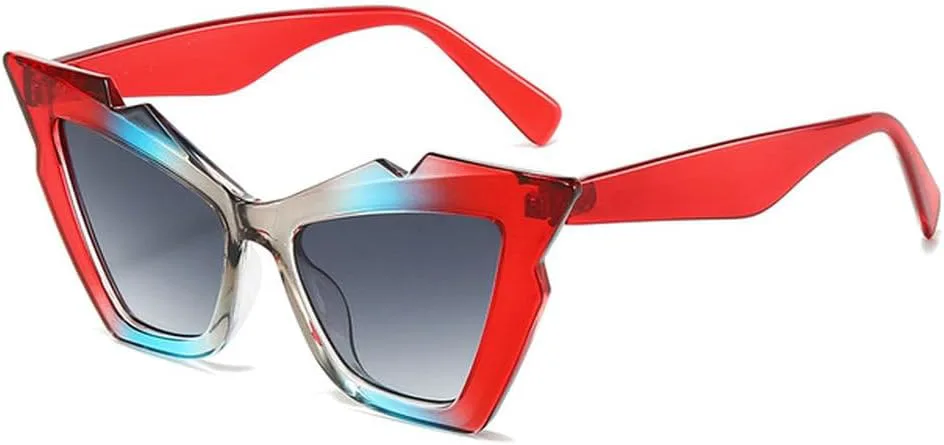 

Уличная фотография с градиентом 2027 года. Солнцезащитные очки для женщин. Модные солнцезащитные очки для отдыха. Персонализированные солнцезащитные очки MTZJH, Red