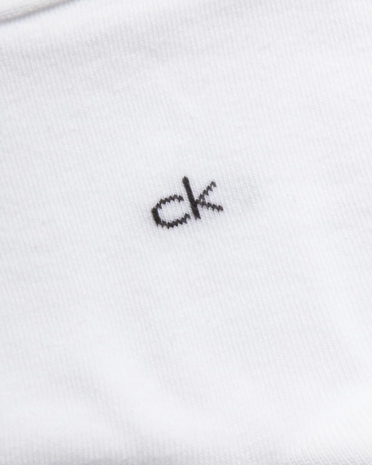 Женские носки Calvin Klein Crew Socks - 6 пар мягких хлопковых носков с отворотами на манжете, мини/средней длины, для женщин (размер обуви: 4-10), White — фото 4