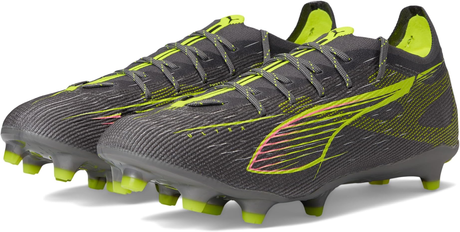 

Кроссовки PUMA Ultra 5 Pro Firm, Artificial Ground Soccer Cleats, цвет Matte Aged Silver-Yellow Alert-Sun Struck