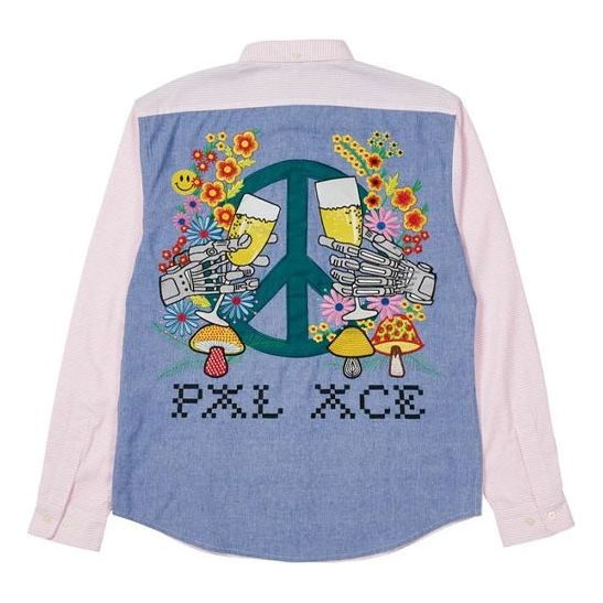 

Рубашка PALACE Back Pattern Long Sleeves Shirt Unisex Pink, розовый
