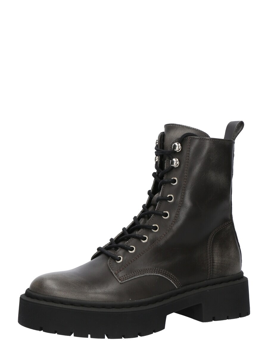 

Ботинки STEVE MADDEN Lace-Up Ankle Boots Gusto, антрацит