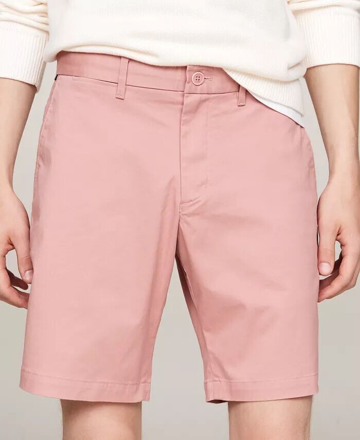 

Мужские шорты Brooklyn 1985 9 дюймов Tommy Hilfiger, розовый