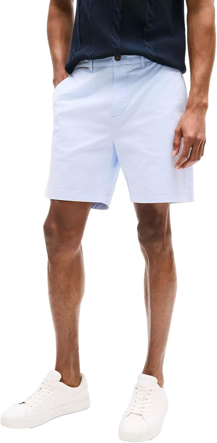 

Мужские шорты Tommy Hilfiger Regular Fit Flex-Tommy, коллекция 2024, 40, Th Breezy Blue