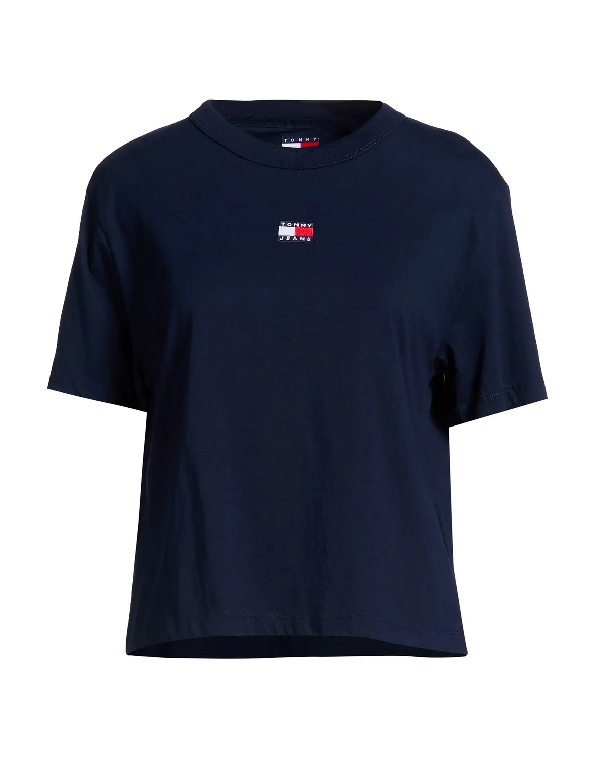 Футболка из хлопка Tommy Hilfiger темно-синяя
