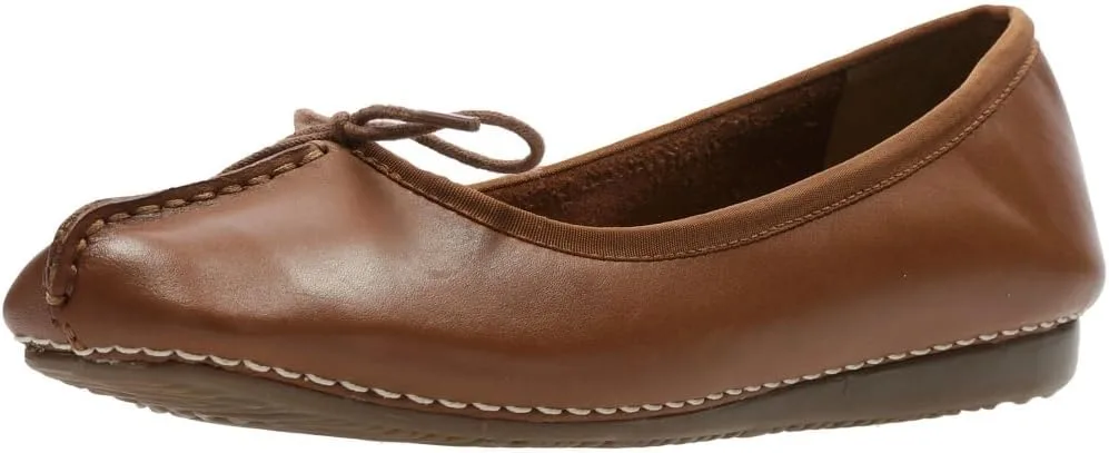 Балетки Clarks Freckle Ice, темно-коричневый