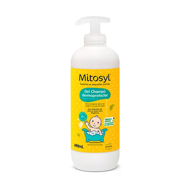 

Ежедневный уход за малышом Gel Champú Dermoprotector Mitosyl, 490 ml