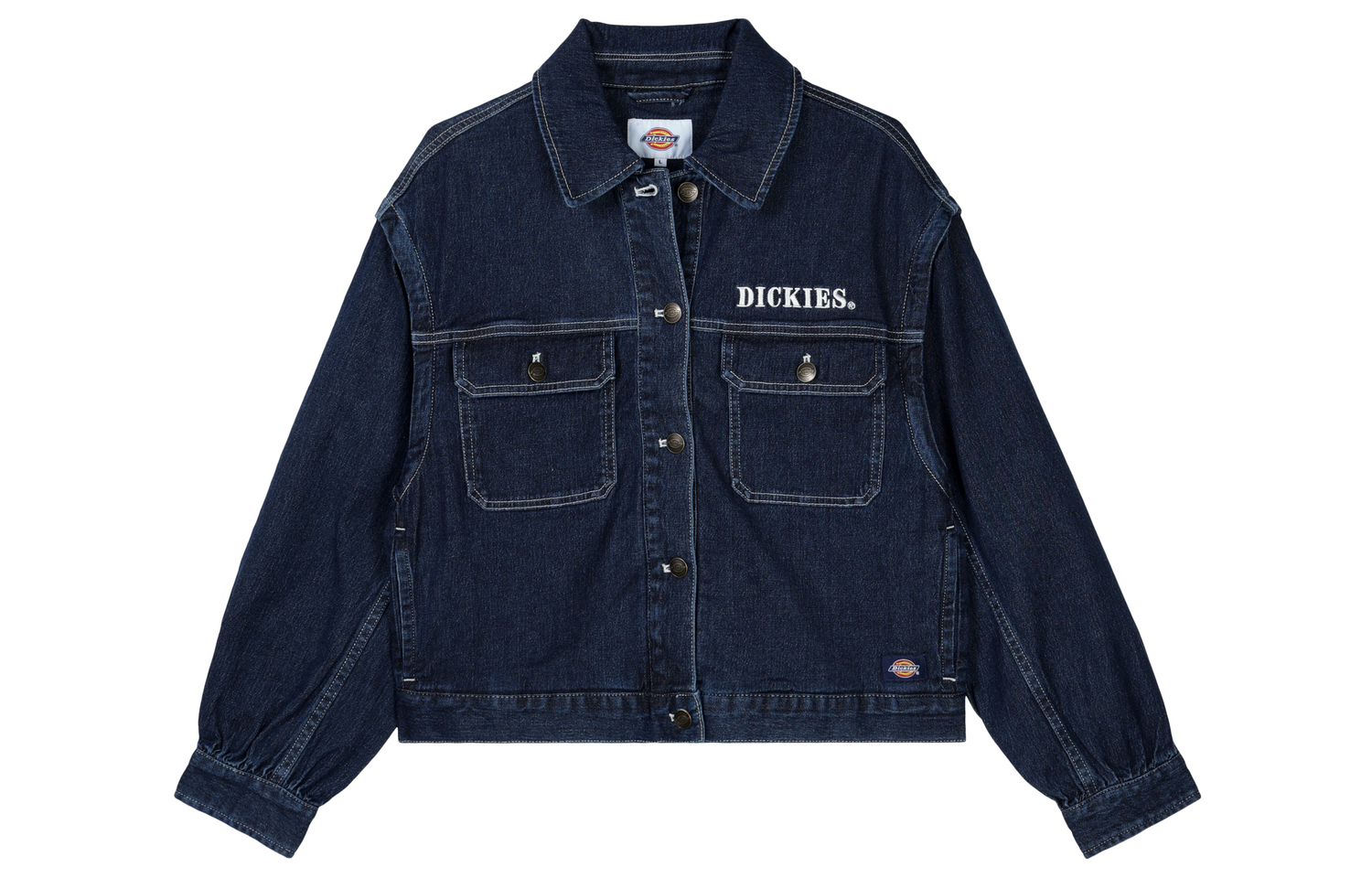 

Dickies Джинсовая куртка женская индиго, Indigo Blue