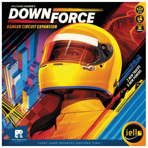 

Настольная игра Downforce: Danger Circuit Expansion (2019) Restoration Games