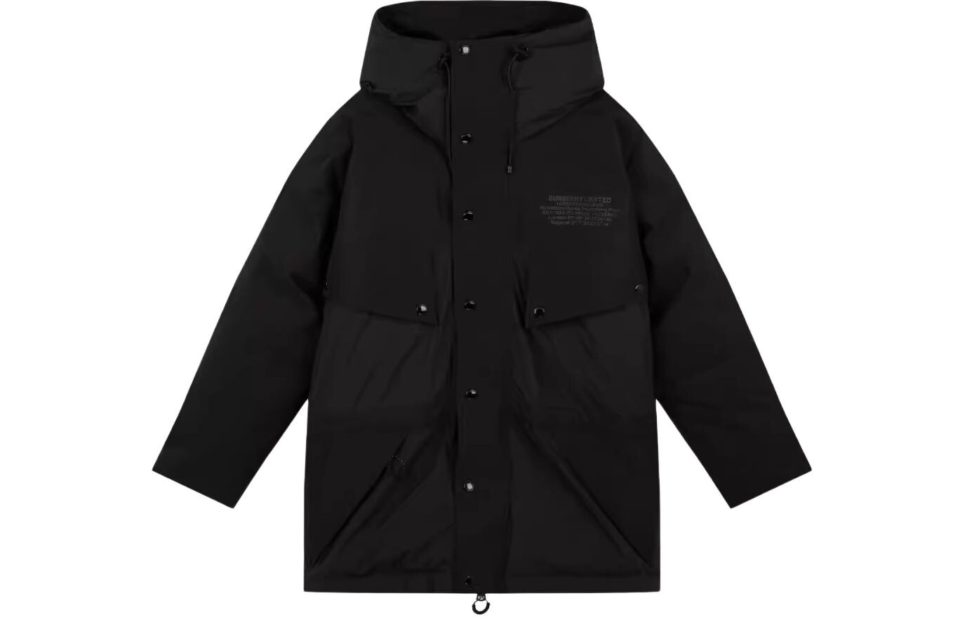 

Burberry Мужской пуховик, цвет Black