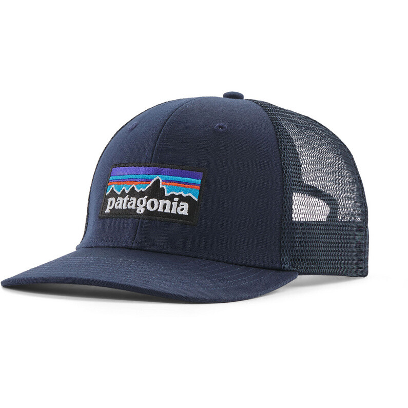 

Кепка дальнобойщика P-6 с логотипом Patagonia, синий
