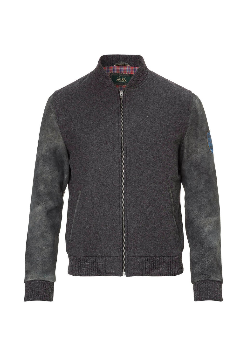 

Куртка-бомбер HERREN BLOUSON JÖRN Wiesnkönig, серый