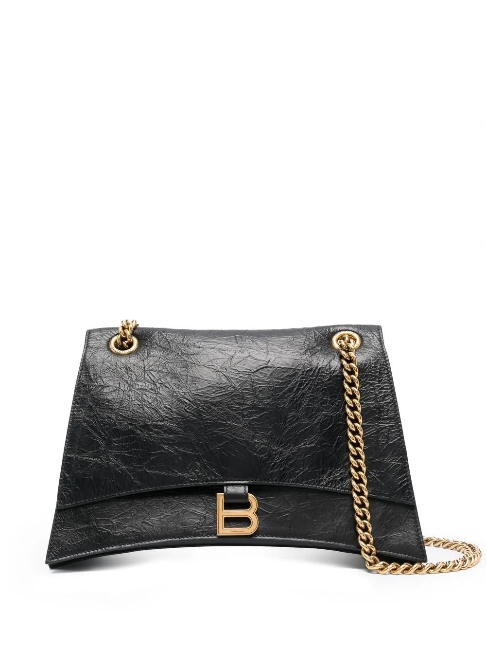 

Сумка на плечо Crush Chain среднего размера с цепочкой BALENCIAGA, черный