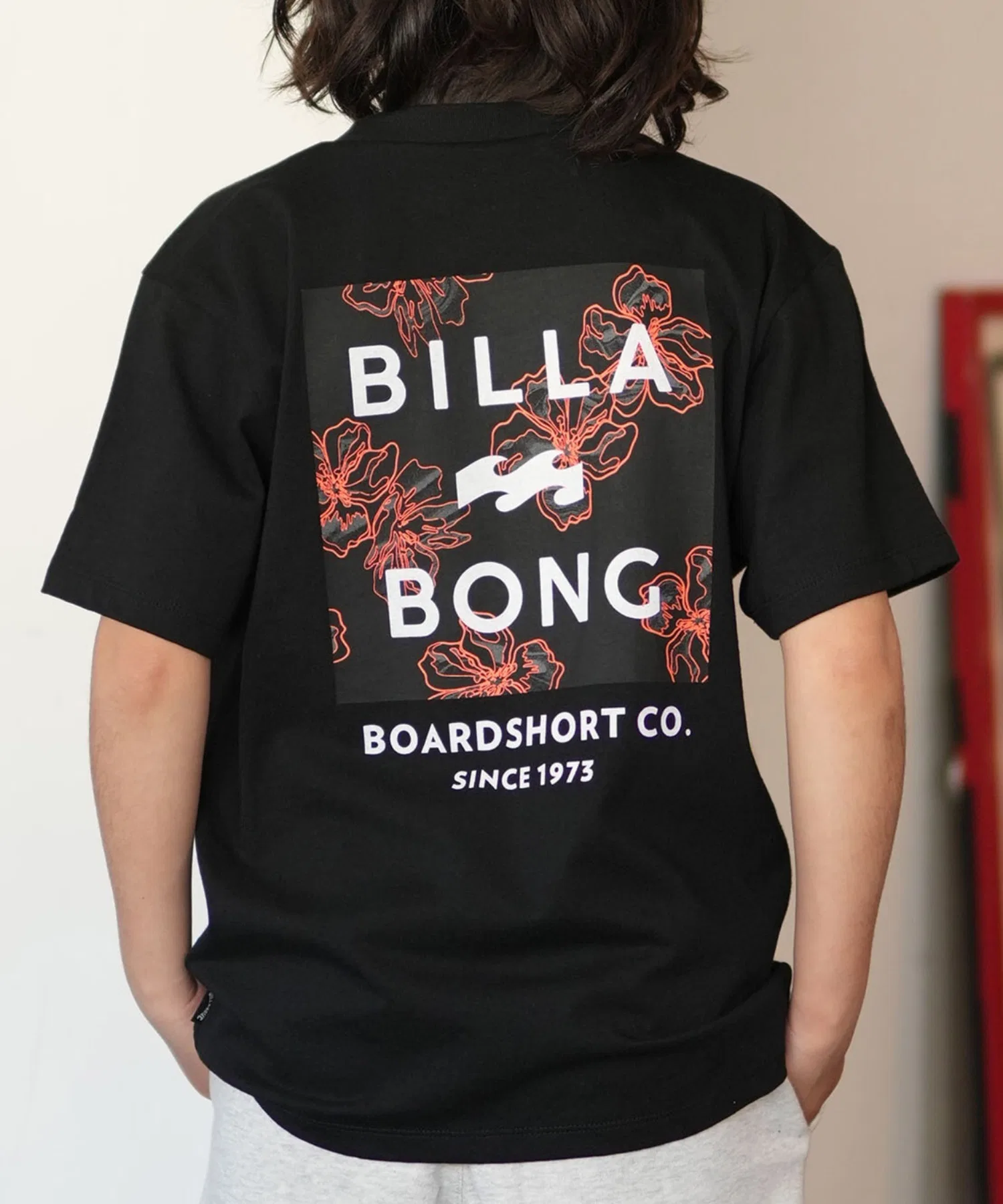 Детская футболка BILLABONG с коротким рукавом и логотипом