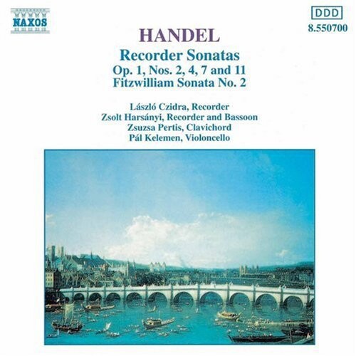 

CD диск Handel / Czidria: Recorder Sonatas