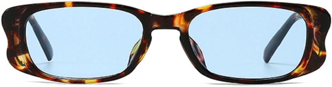 

Ретро квадратные солнцезащитные очки для женщин, градиентные, защита от УФ-излучения UV400, модные для мужчин, стильная оправа с заклепками, артикул 3963 Melrose, Leopard Blue