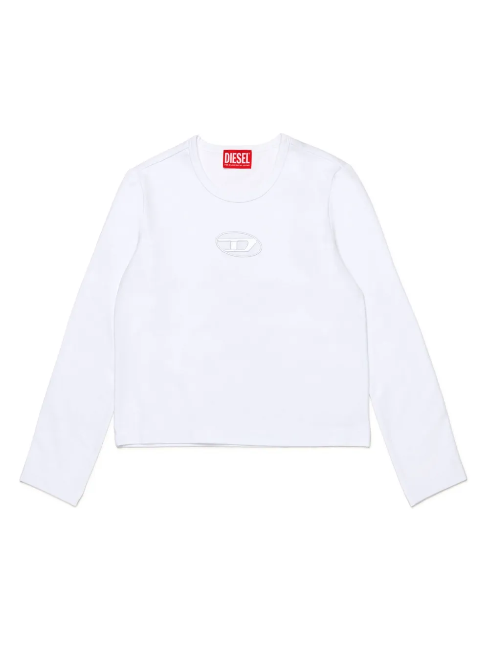

Футболка Oval D из джерси Diesel Kids, белый