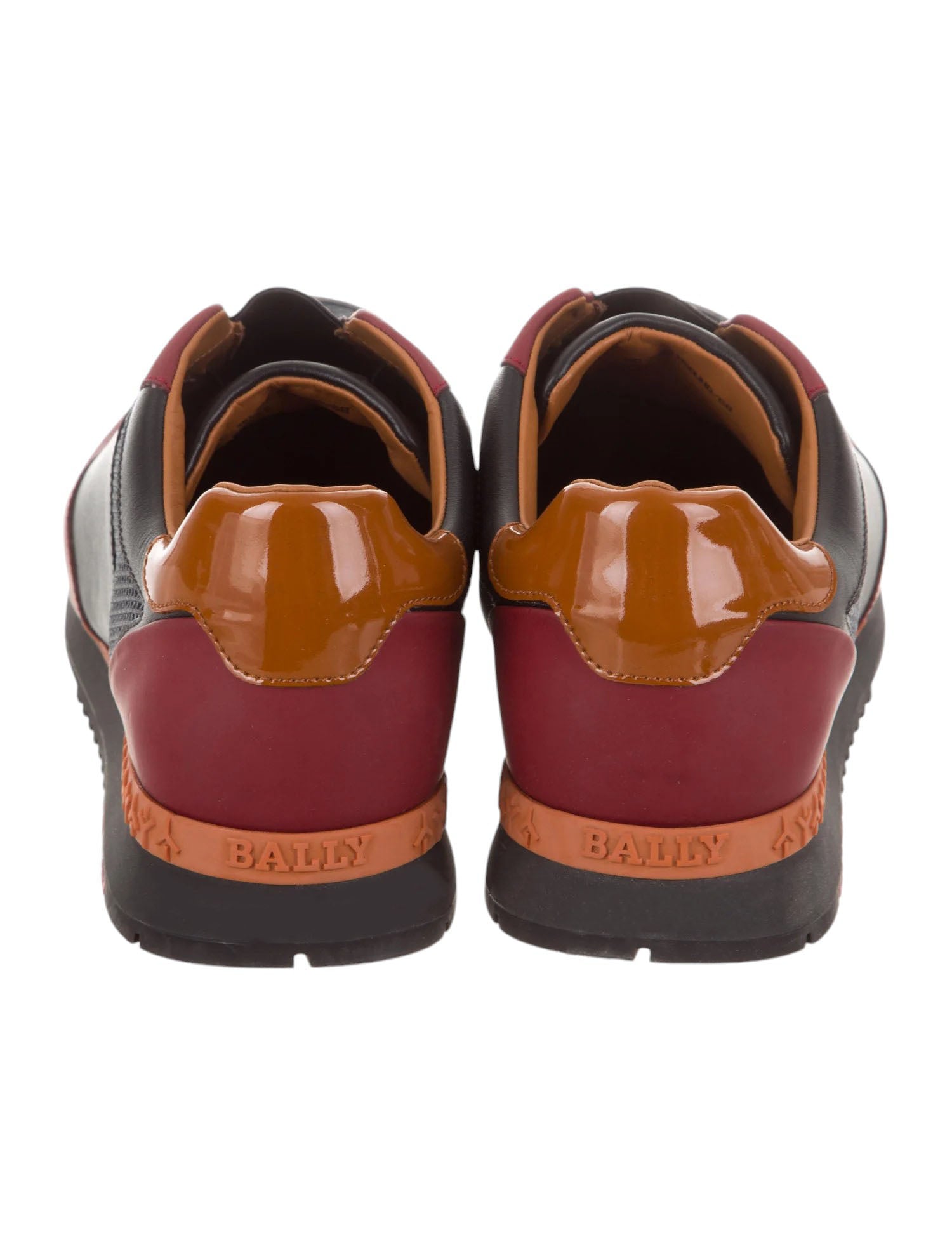 Bally Asmund 6217404 мужские красные кроссовки из кожи/ткани размер US 5.5 — фото 4