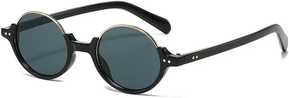 

Солнцезащитные очки с защитой UV400 | Круглые без оправы, леопардовый принт, градиент | для женщин и мужчин, для занятий спортом на открытом воздухе и вождения DSVIGF, Black Grey