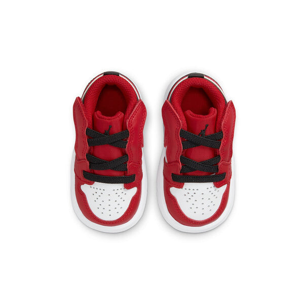 Кроссовки 1 низкие Air Jordan, красный — фото 4