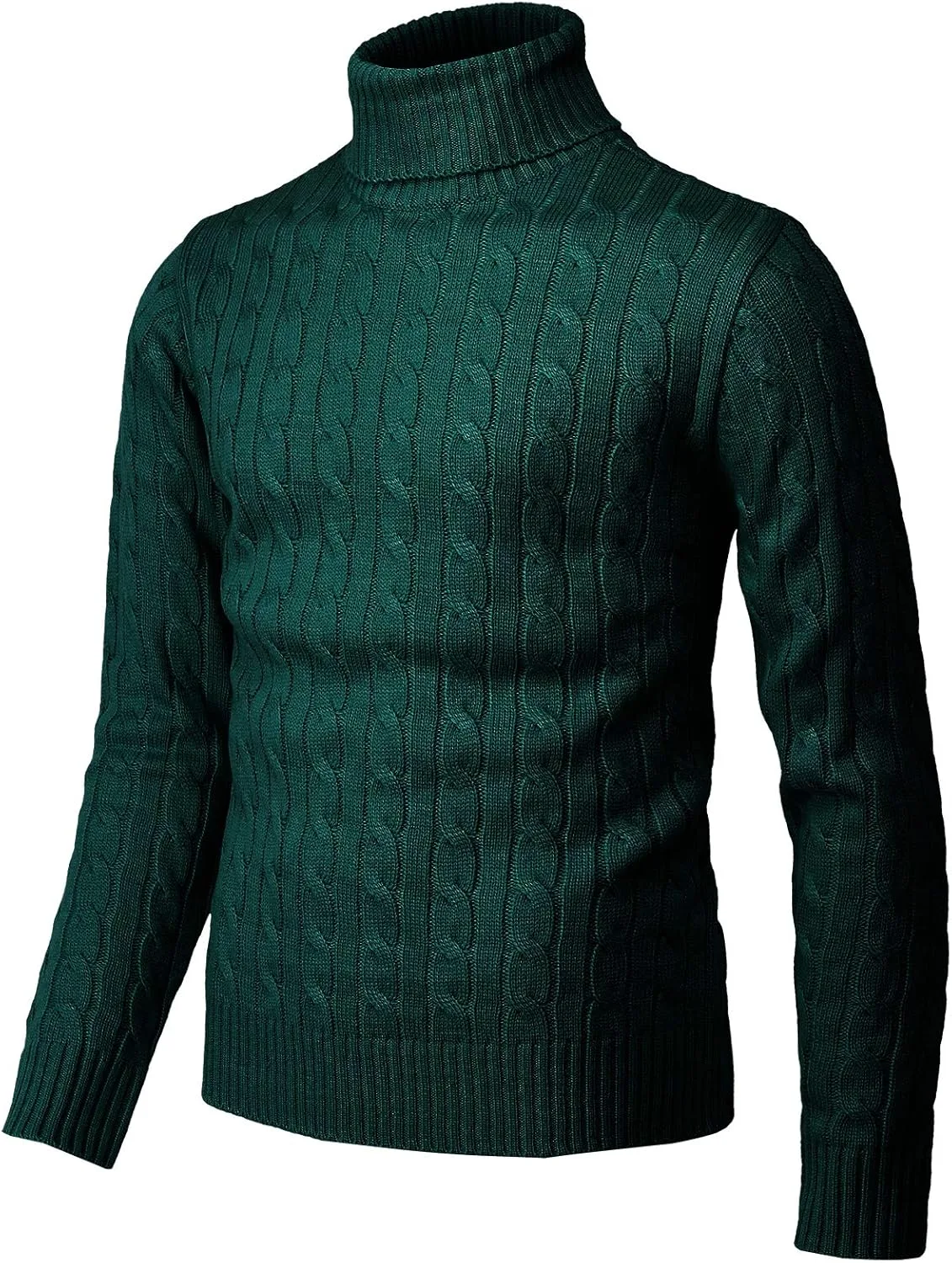 

H2H мужской свитер с воротником-водолазкой Slim Fit
