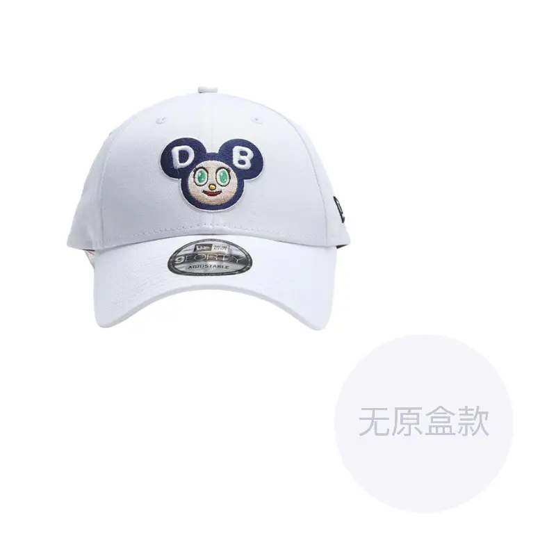 

New Era Бейсболка из полиэстера унисекс белая, White