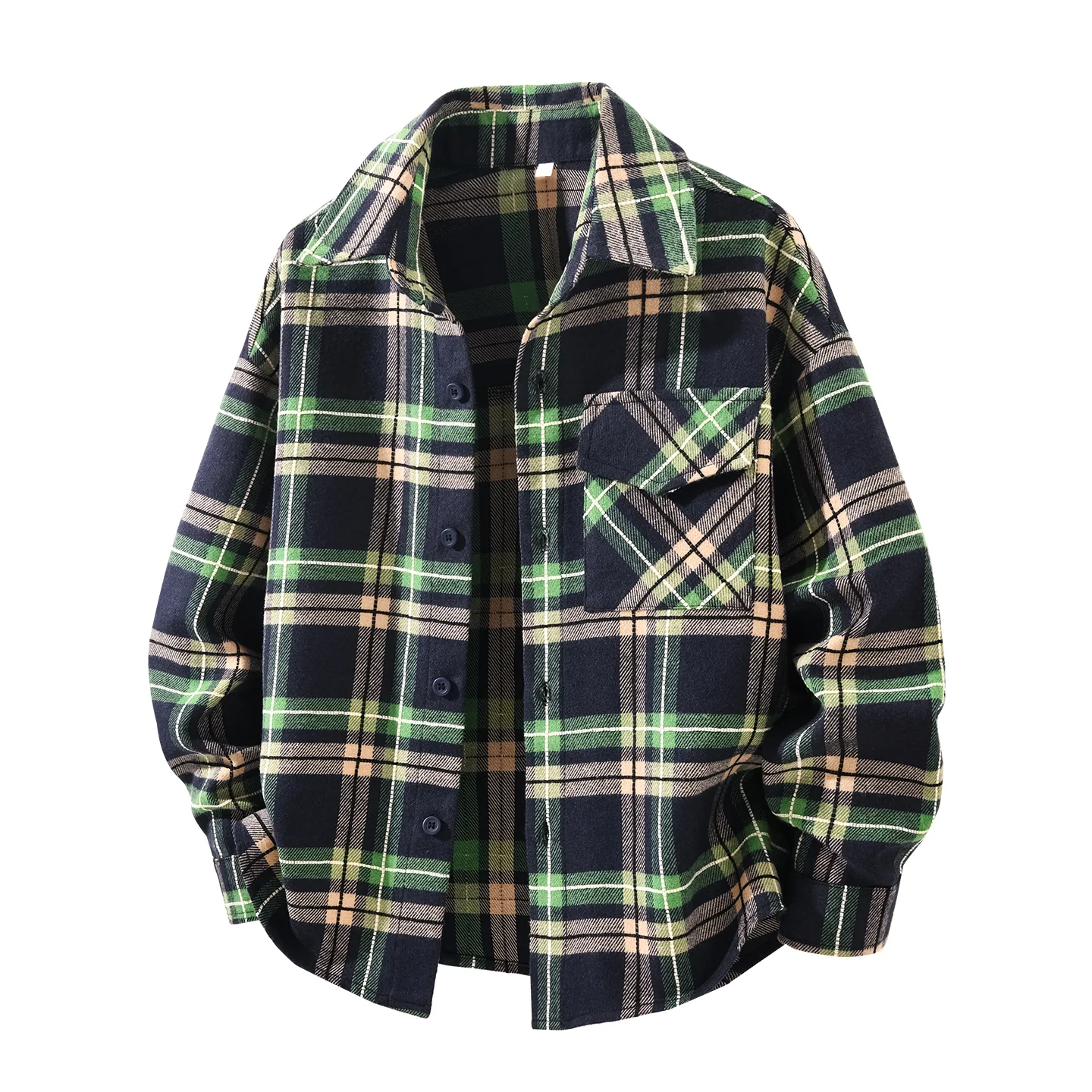 Детская футболка с круглым вырезом Disney, Solid Color Turquoise Plaid