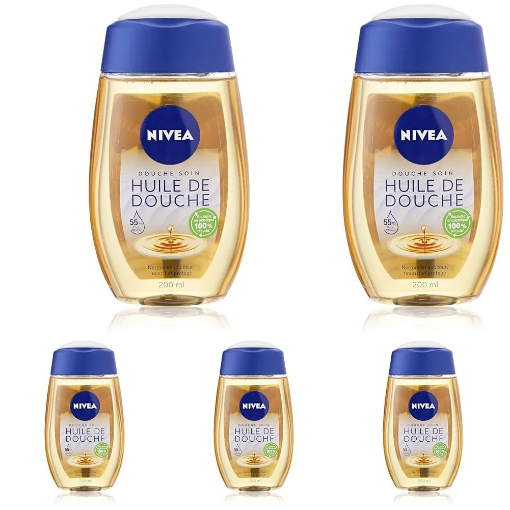 Масло для душа NIVEA, 200 мл (5 шт.) Nivea