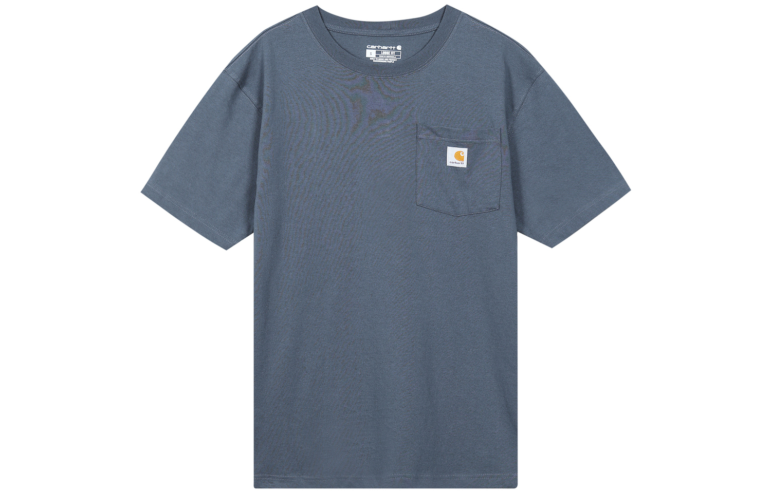 

Футболка мужская сине-серая Carhartt