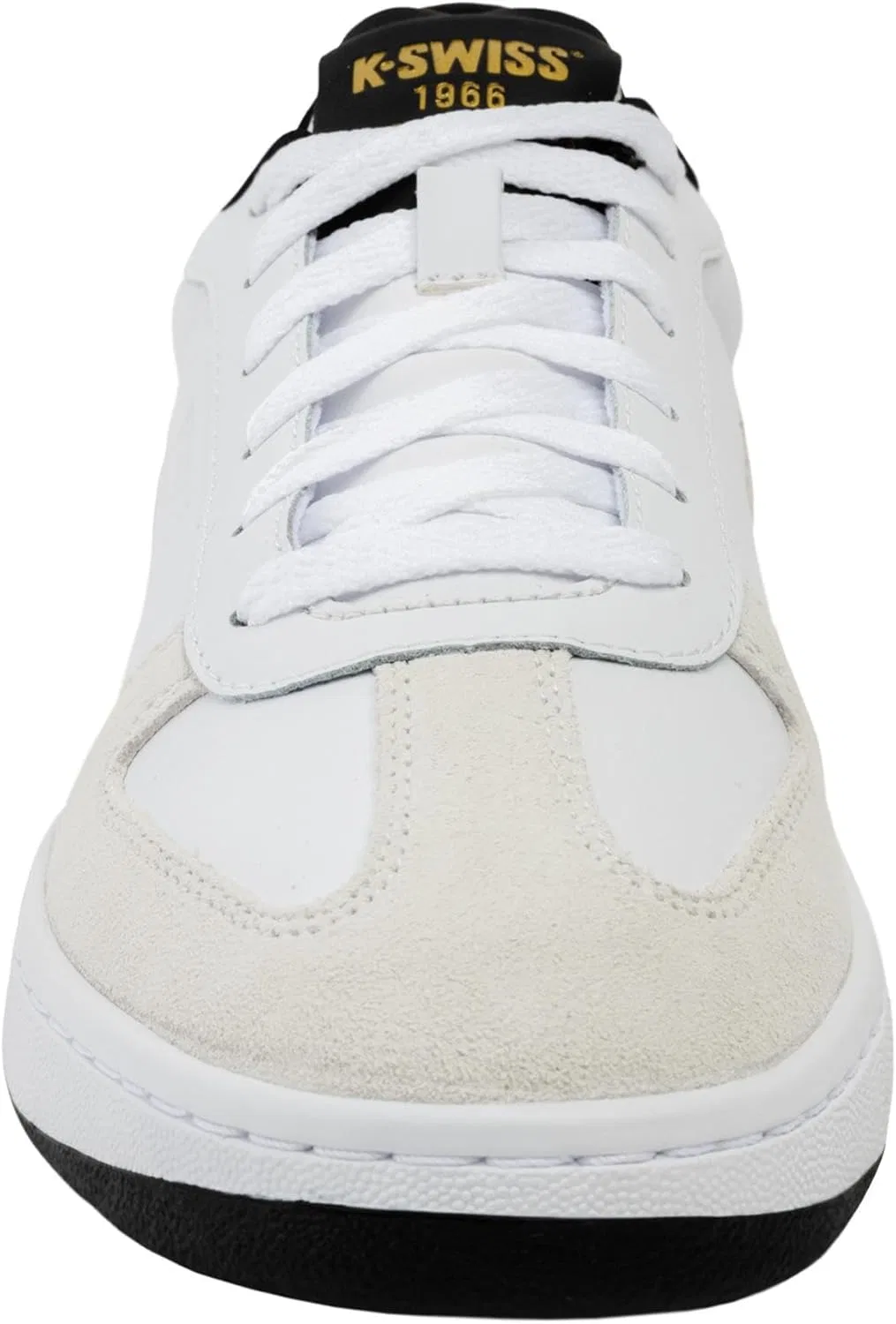 Кроссовки K-Swiss Men's Court Varsity Trainers, Wt Cloud Dancer Blk — фото 2