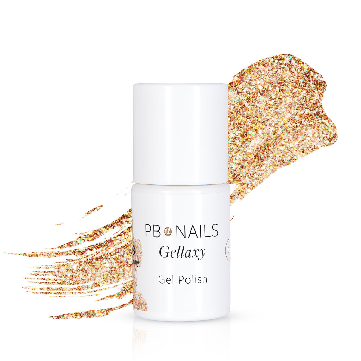 

PB NAILS Гибридный лак для ногтей GE403 Honey Bunny - 10 мл