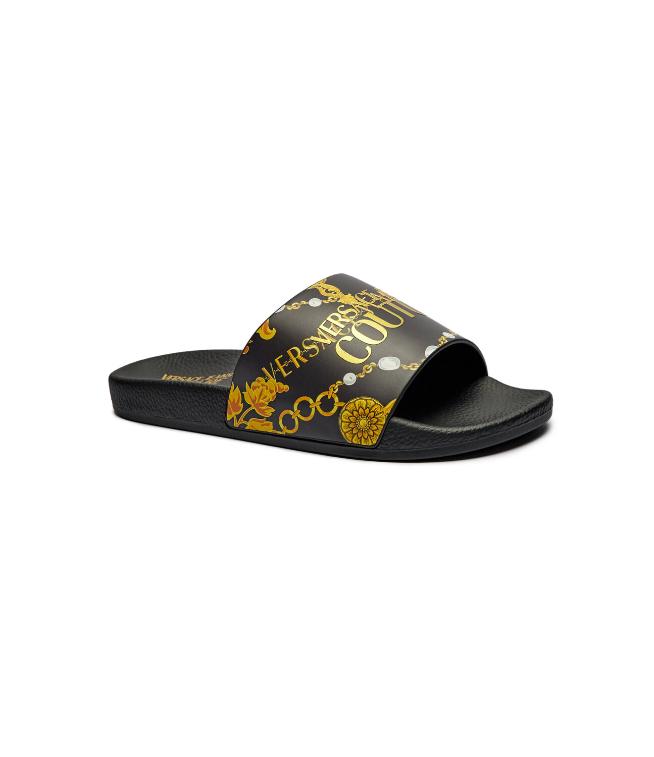 Шлепанцы Versace Jeans Couture, черный