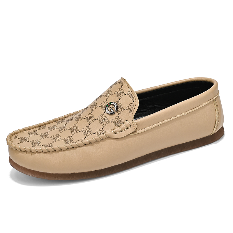 

KUPE Мужские повседневные туфли мужские низкие топы коричневые, цвет Brown