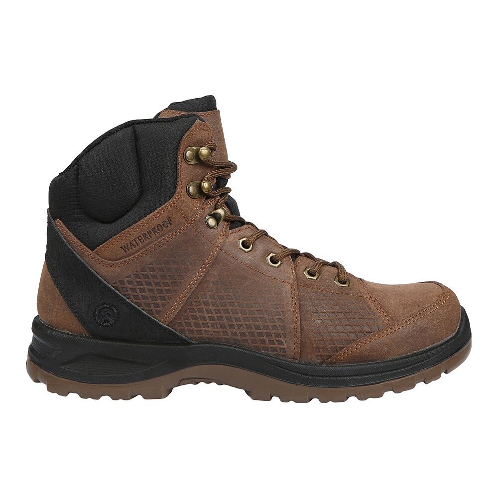 Мужские водонепроницаемые кожаные походные ботинки Northside Rockford Mid, цвет Dark Brown — фото 2