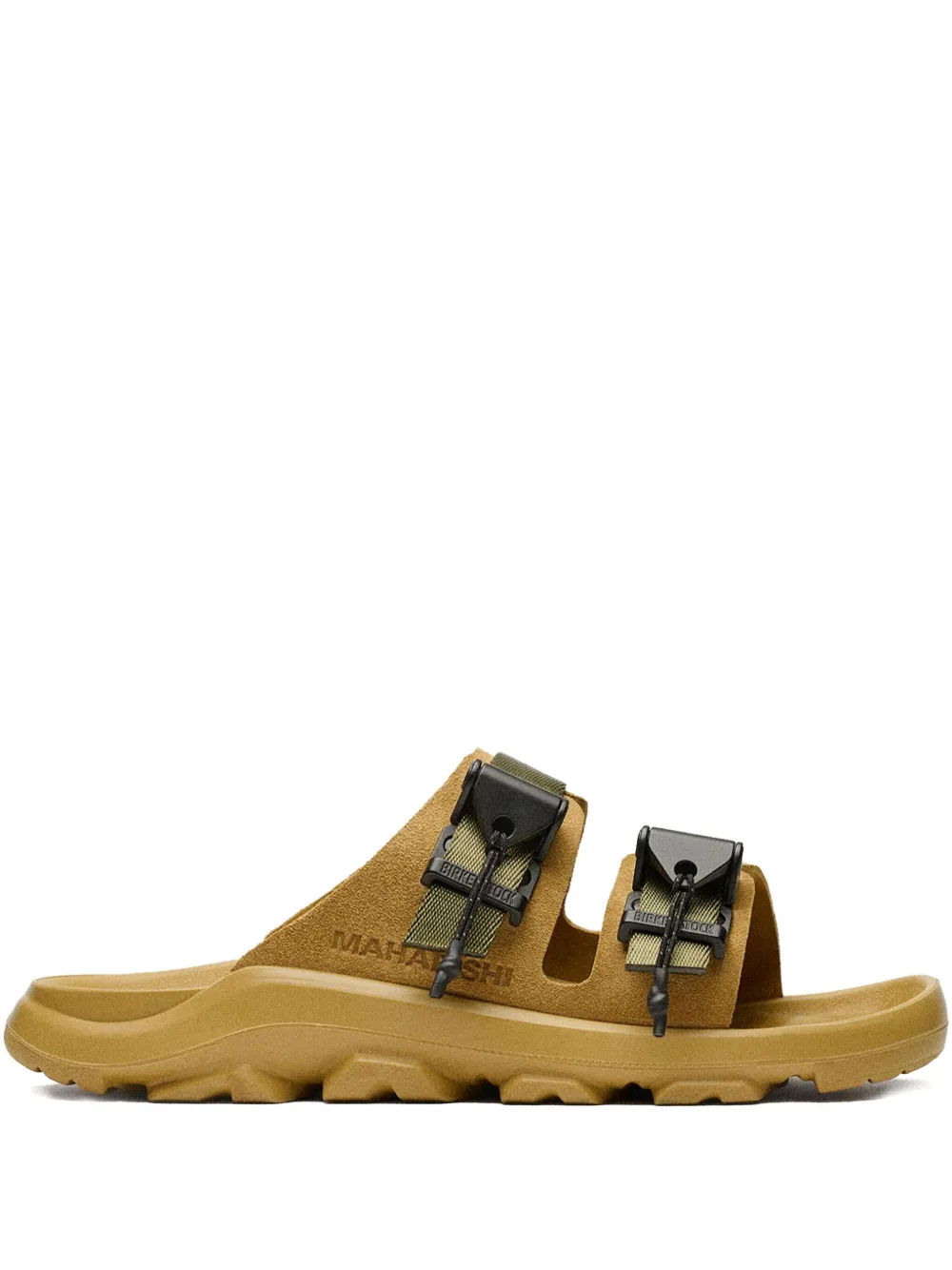 

Сандалии Mogami с пряжками из коллаборации с Maharishi Birkenstock, коричневый