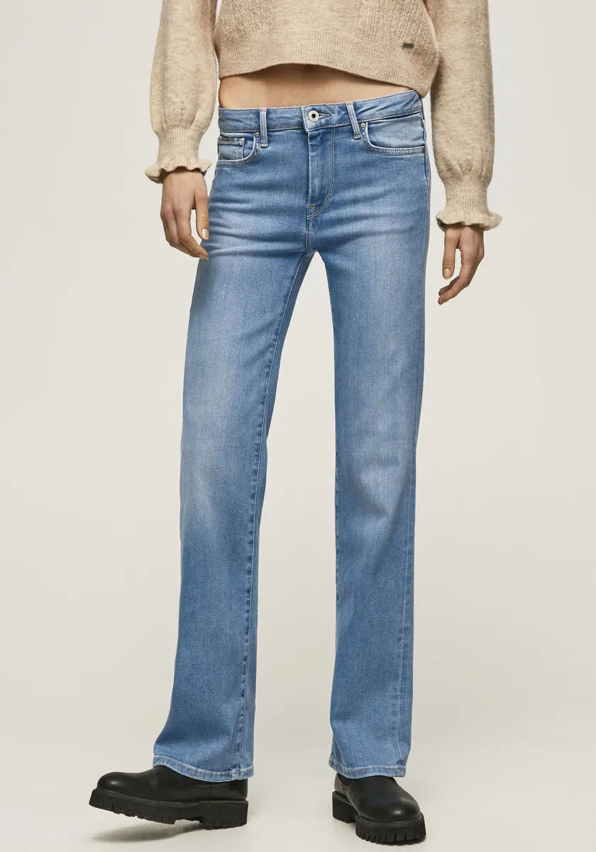 

Прямые джинсы Pepe Jeans "AUBREY", голубой