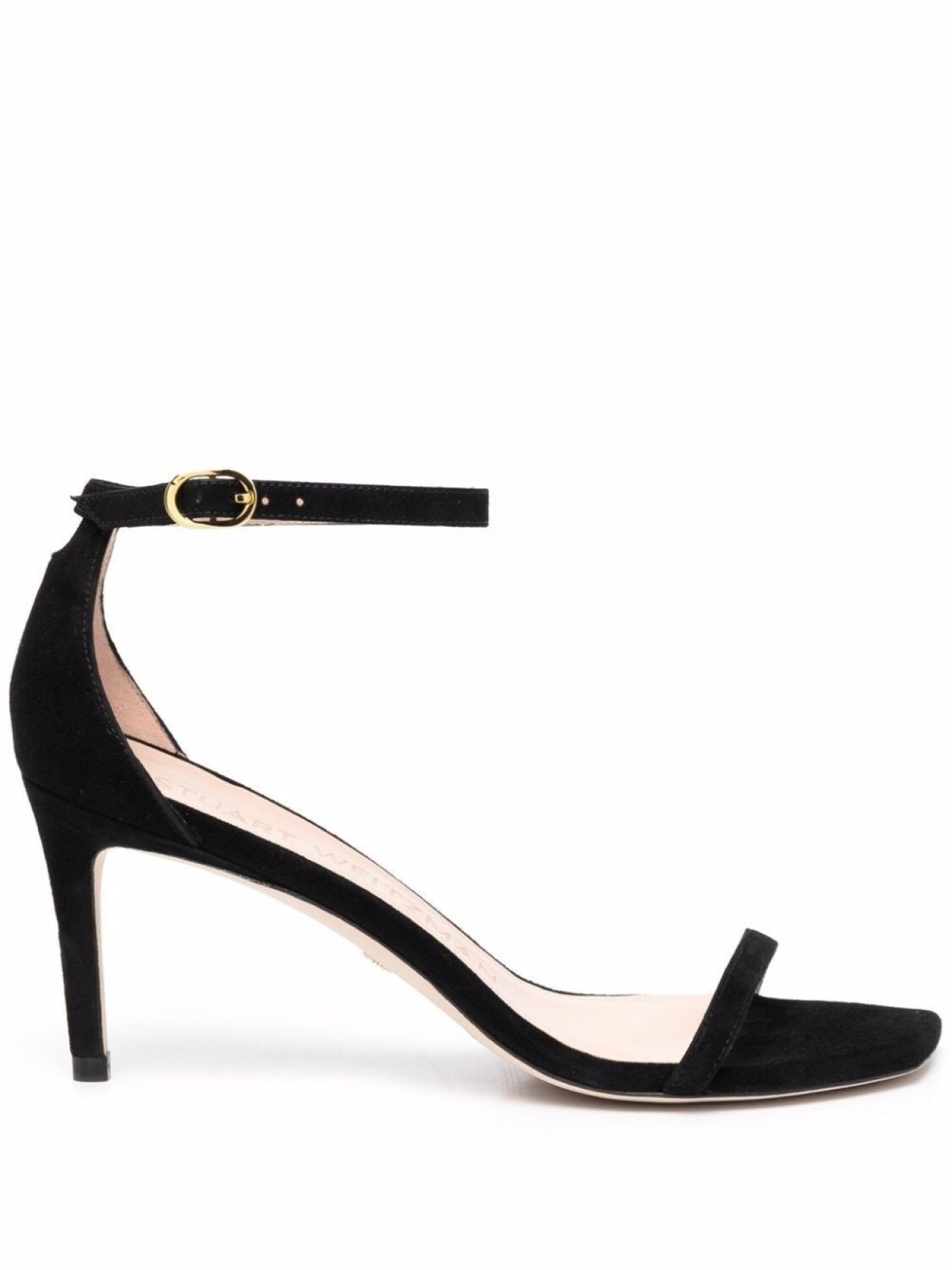 

Stuart Weitzman велюровые босоножки, черный
