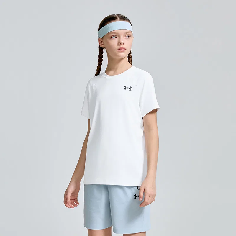 Футболка Comprehensive Training для подростков Under Armour, White — фото 4