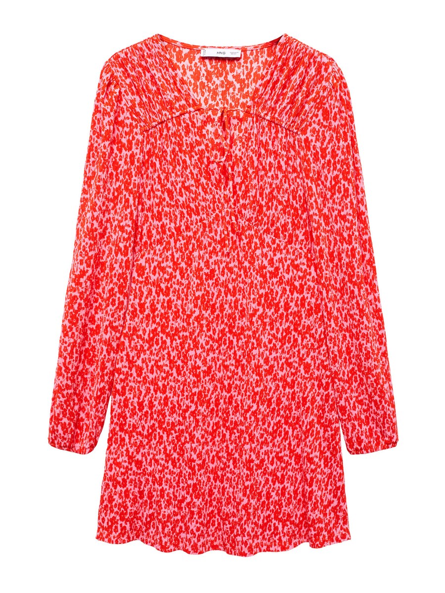 

Мини платье MANGO Dress POM, красный
