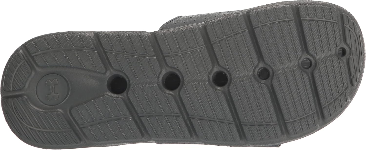 Under Armour мужские сланцы Ignite Pro Graphic, (100) Pitch Gray/Pitch Gray/Black — фото 4